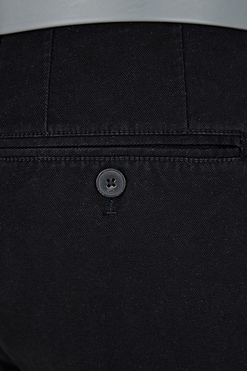 Черные хлопковые брюки