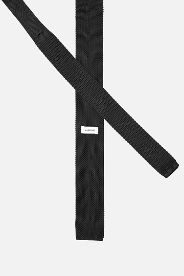 Галстук темно-коричневого цвета