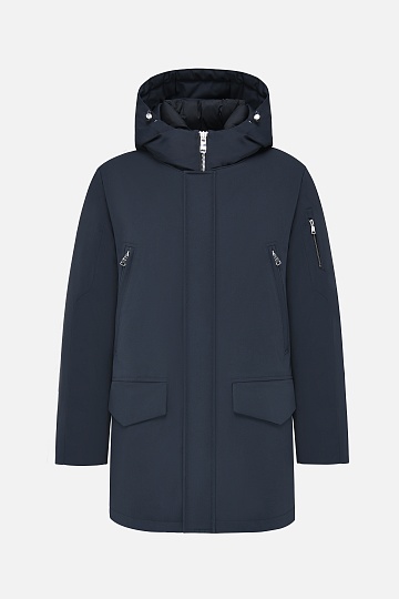 Парка черного цвета