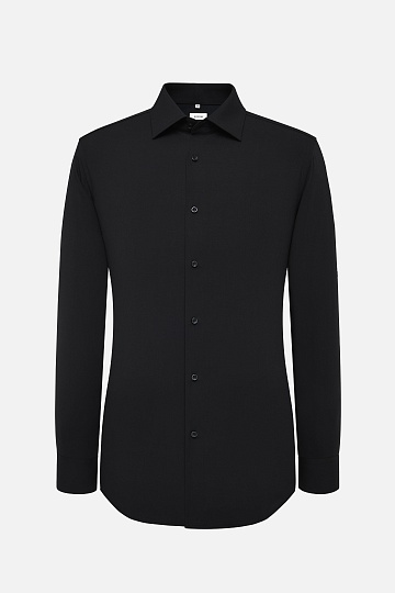 Черная однотонная сорочка