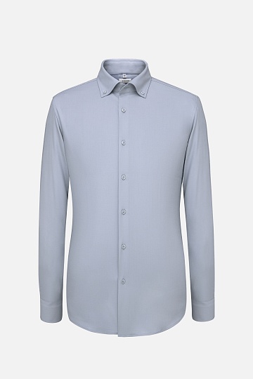 Серая однотонная сорочка