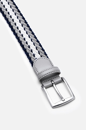 Серый мягкий ремень