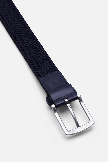 Мягкий ремень черного цвета