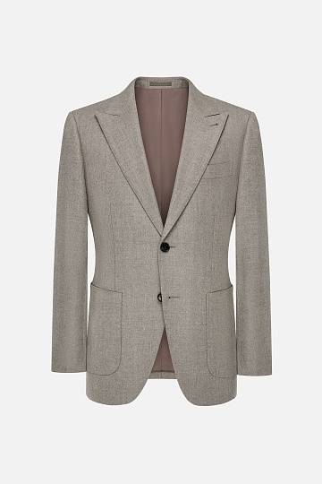 Пиджак коричневого цвета