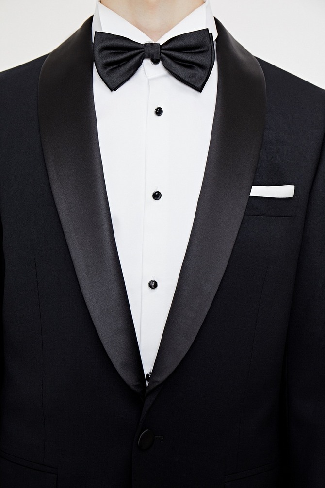 Вещь месяца: смокинг чёрного цвета