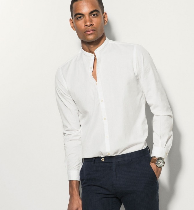 Виды воротников рубашки