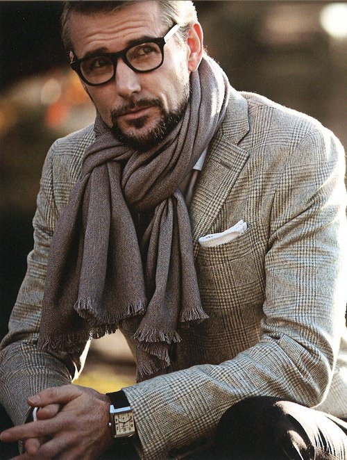 С чем носить и как завязывать шарф