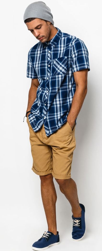 С чем носить сорочку с коротким рукавом