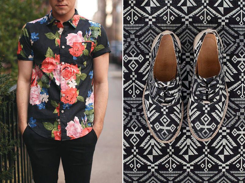 Принты в мужском гардеробе? Почему бы и нет!