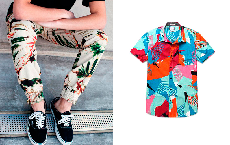 Принты в мужском гардеробе? Почему бы и нет!