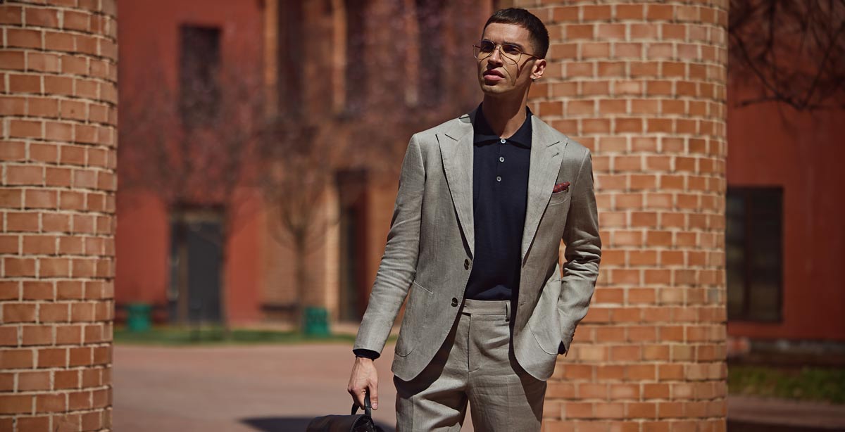 Как носить льняные костюмы?