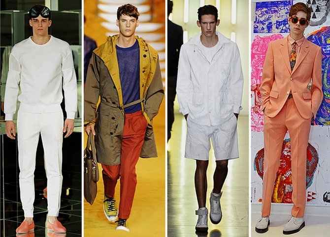 Модные цвета этой весны в мужском гардеробе