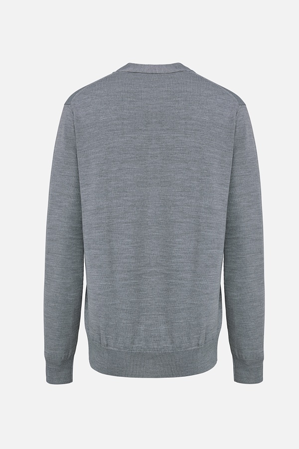 Кардиган серого цвета