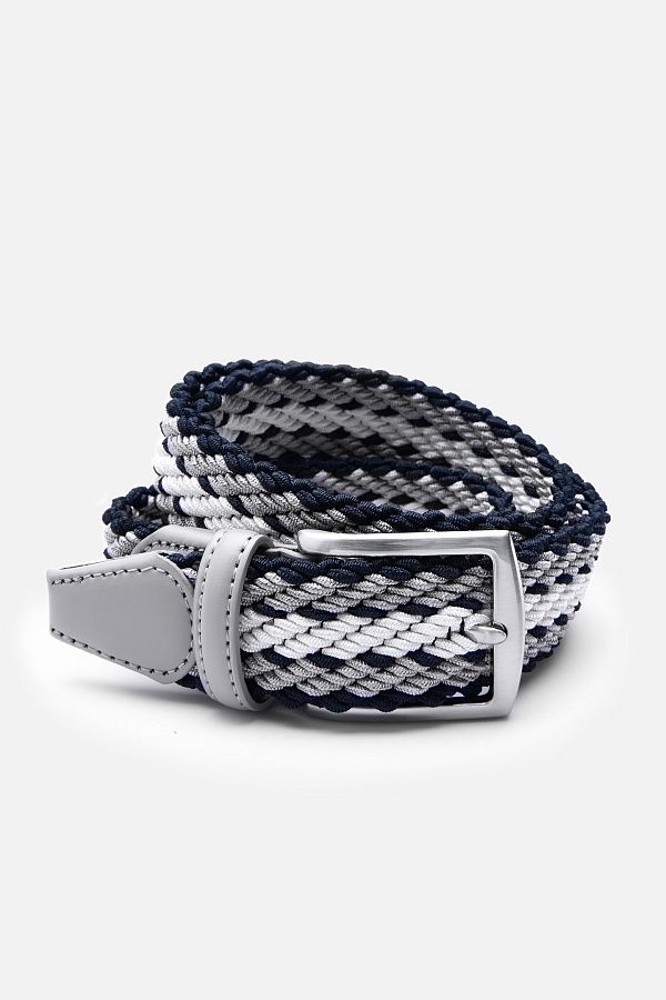 Серый мягкий ремень