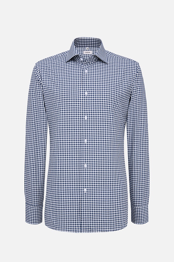 Рубашка в мелкую клетку