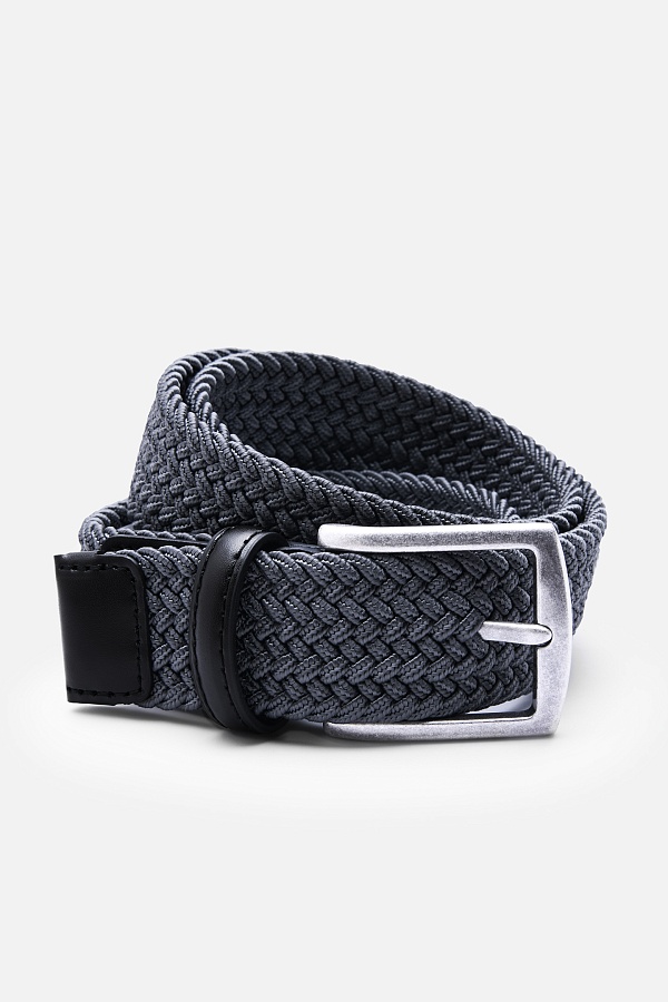 Мягкий ремень серого цвета