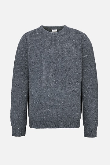 Серый джемпер с эффектом меланж