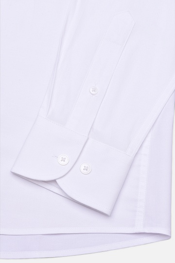 Белая однотонная сорочка