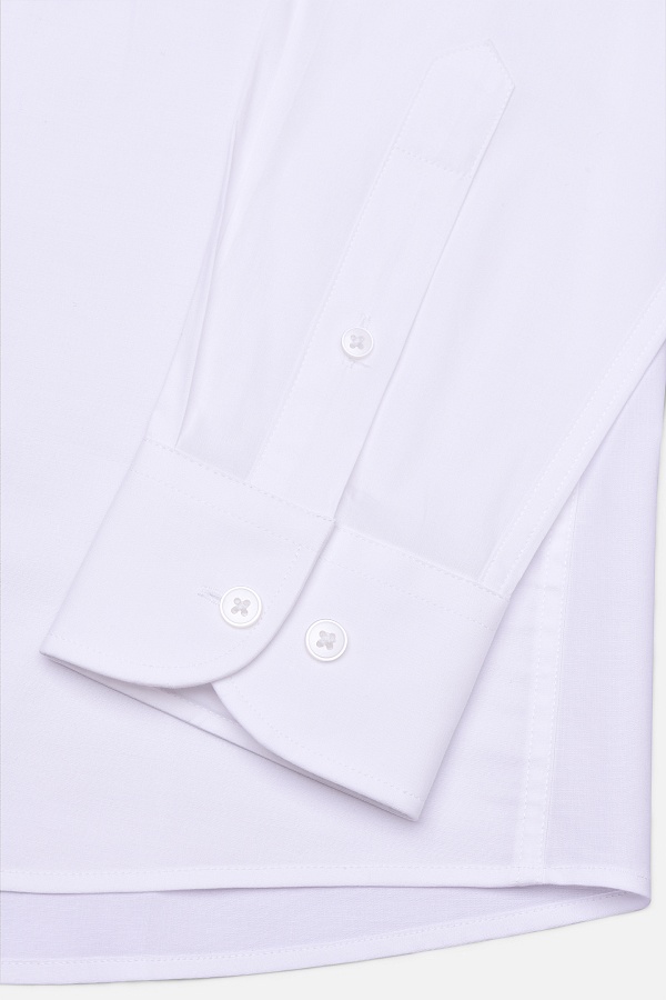 Белая однотонная сорочка