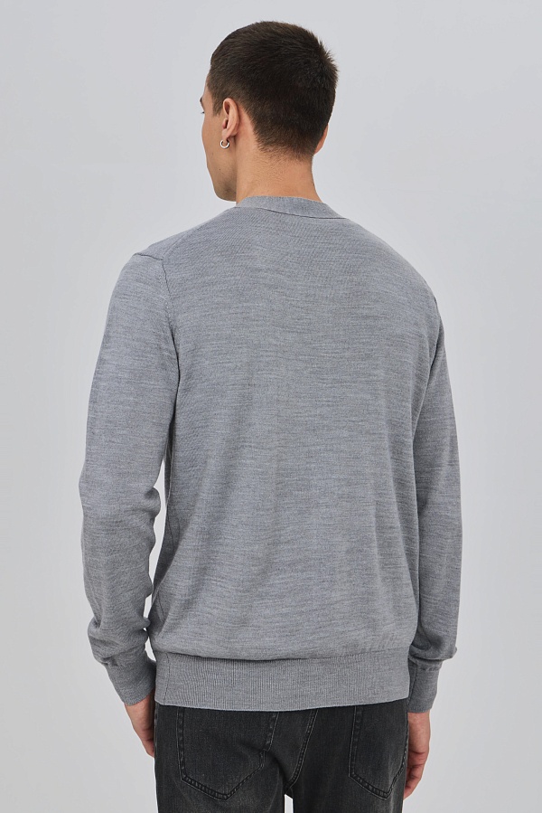 Кардиган серого цвета