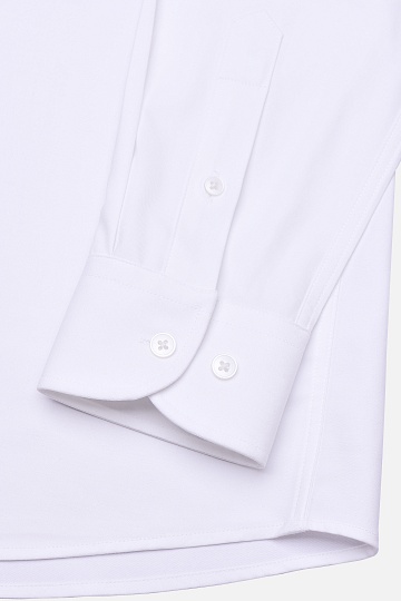 Белая однотонная сорочка
