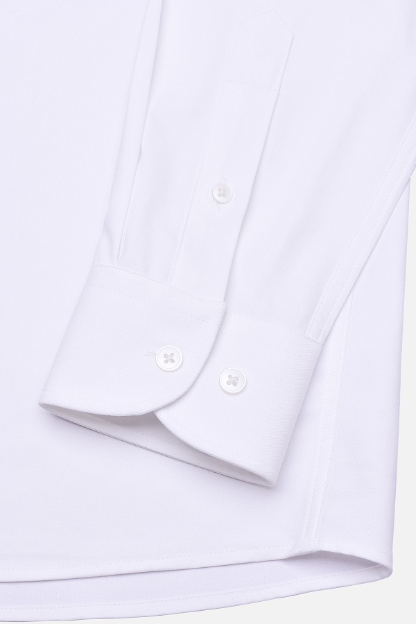 Белая однотонная сорочка