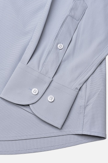 Серая однотонная сорочка