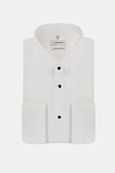 Белая сорочка под бабочку