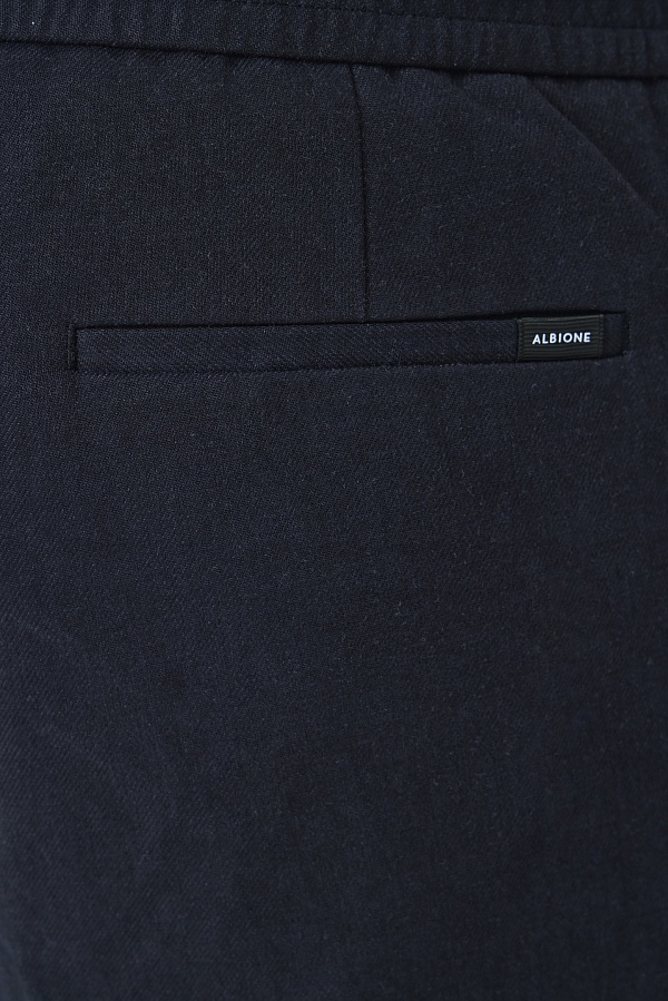 Темно-синие брюки