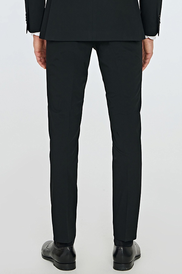 Черные однотонные брюки