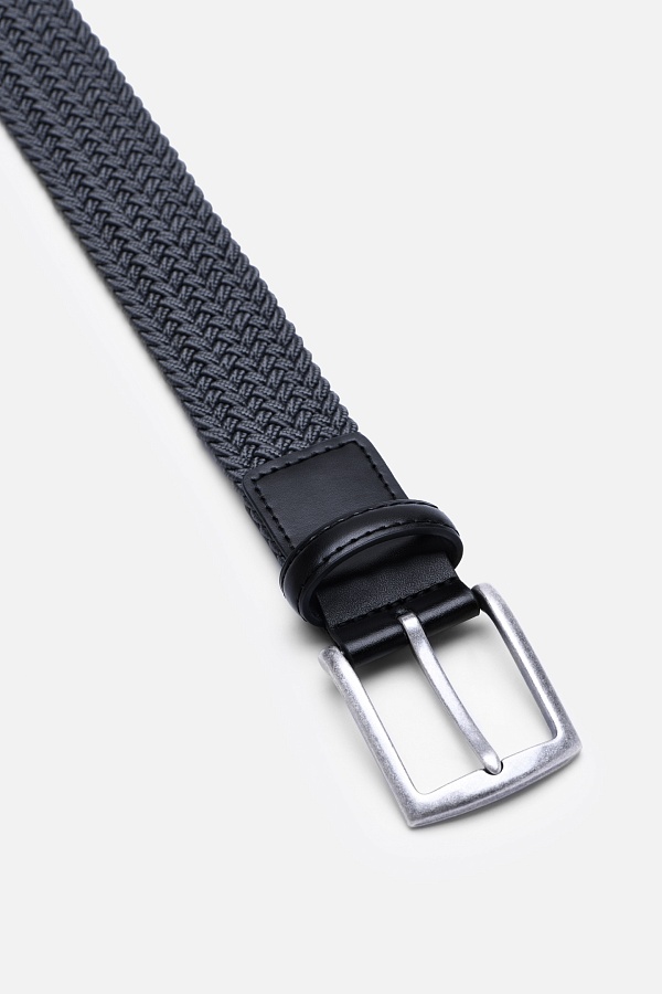 Мягкий ремень серого цвета