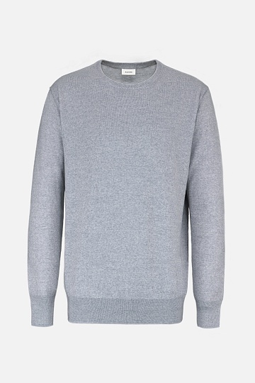 Серый джемпер из шерсти