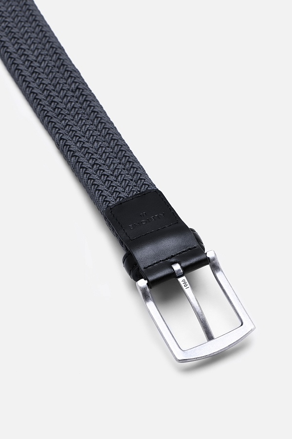 Мягкий ремень серого цвета