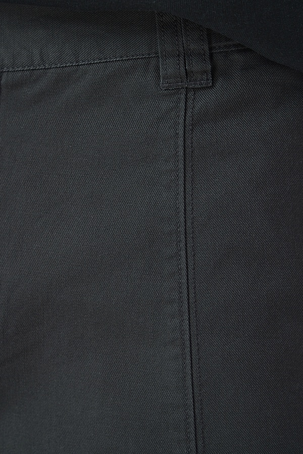 Темно-серые брюки-баллоны