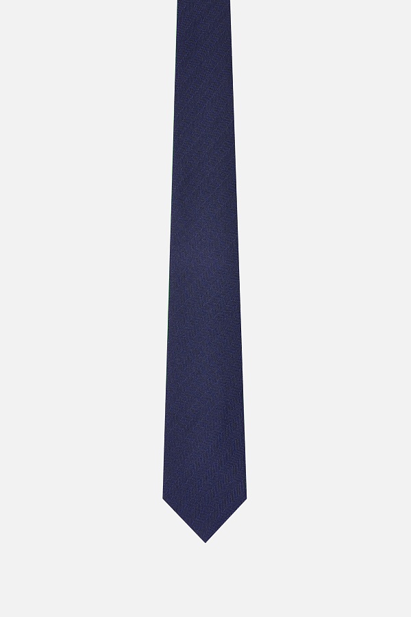 Темно-синий галстук