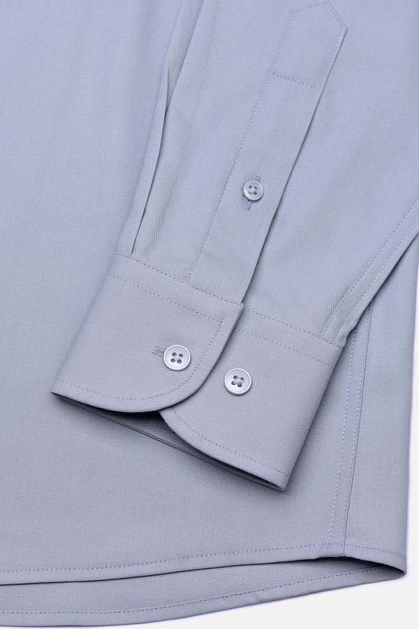 Серая однотонная сорочка