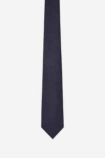 Стильный черный галстук