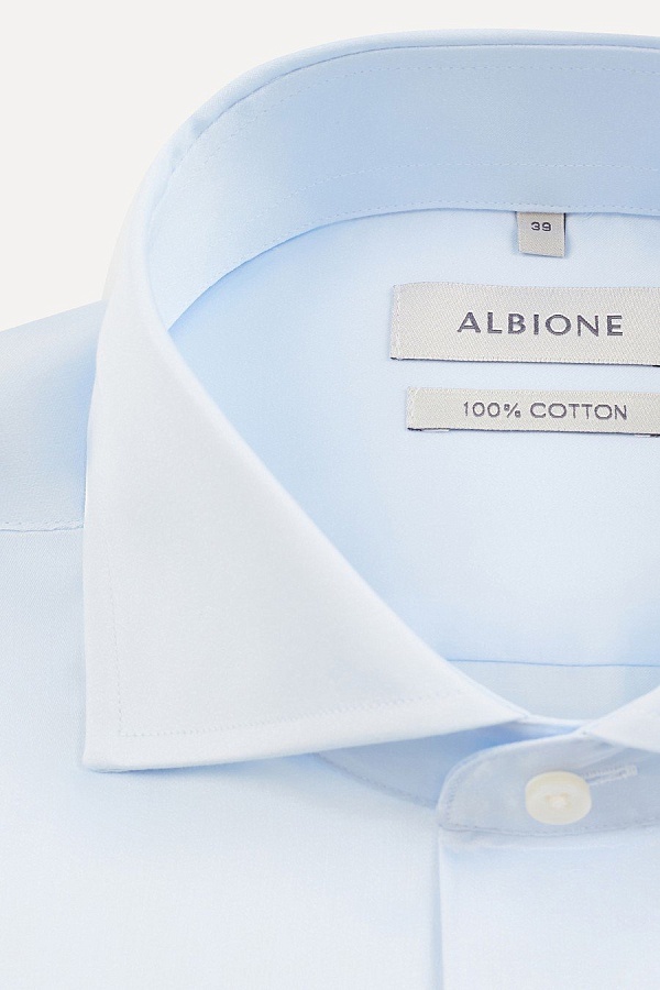 Сорочка голубого цвета