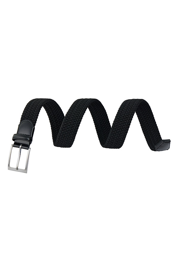 Черный текстильный ремень