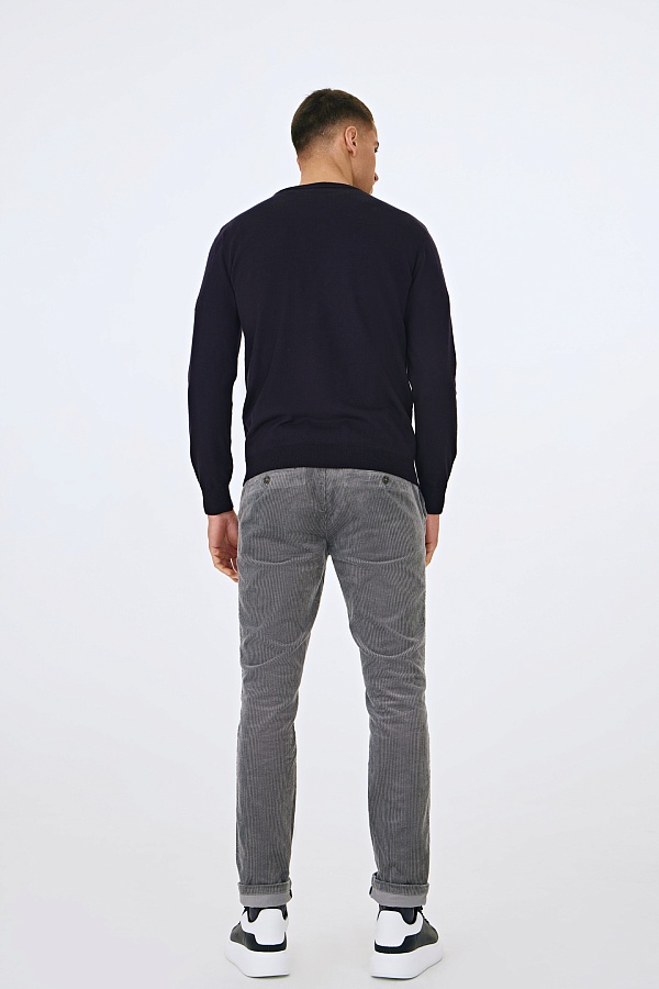 Темно-фиолетовый джемпер