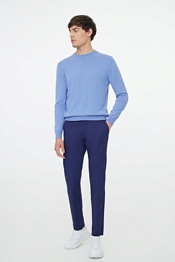 Джемпер голубого цвета