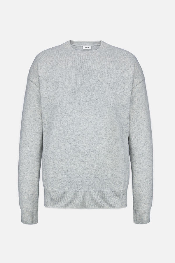 Серый джемпер с эффектом меланж