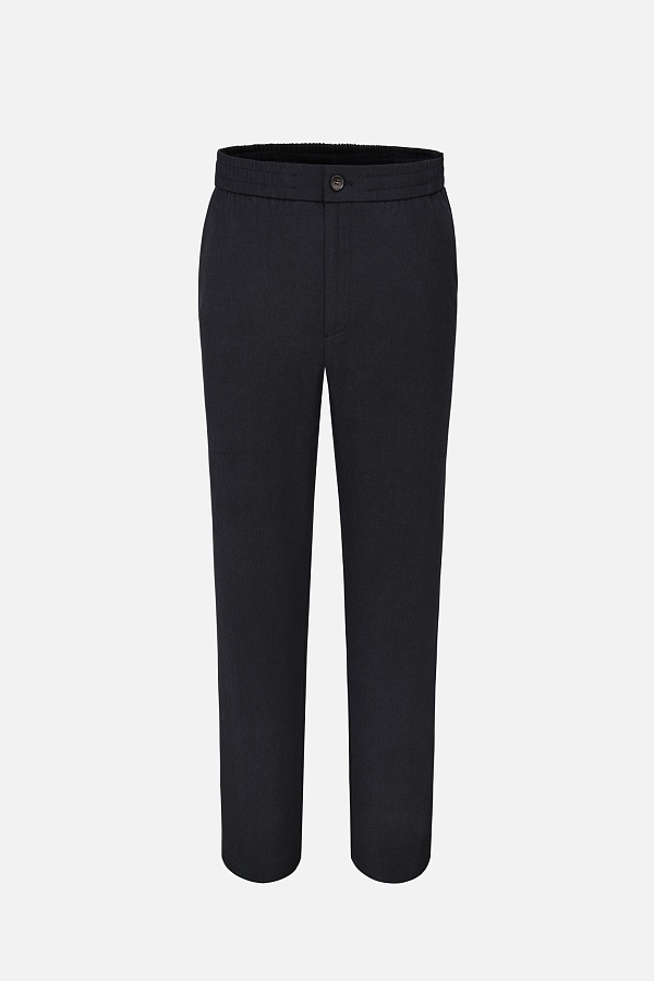 Темно-синие брюки