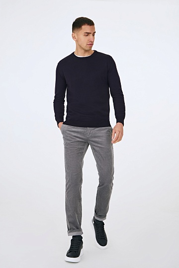 Темно-фиолетовый джемпер