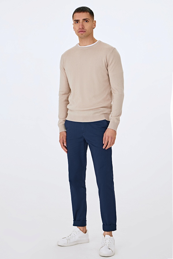 Бежевый джемпер