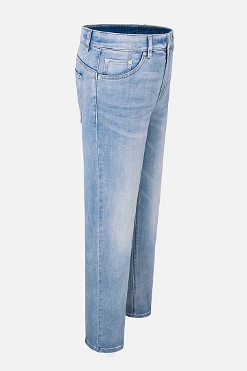 Джинсы синего цвета