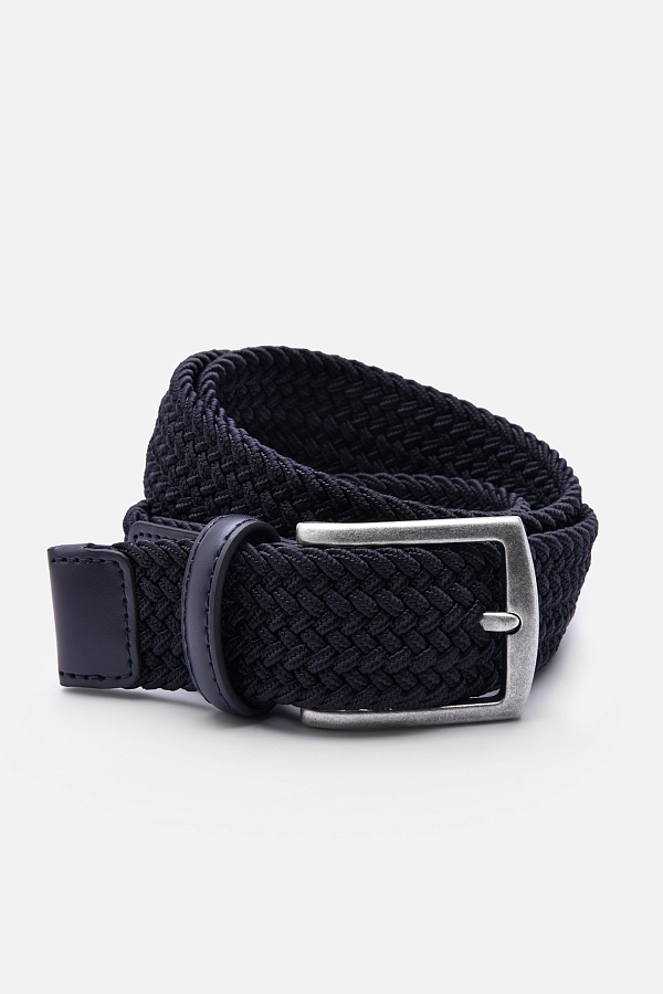 Мягкий ремень черного цвета