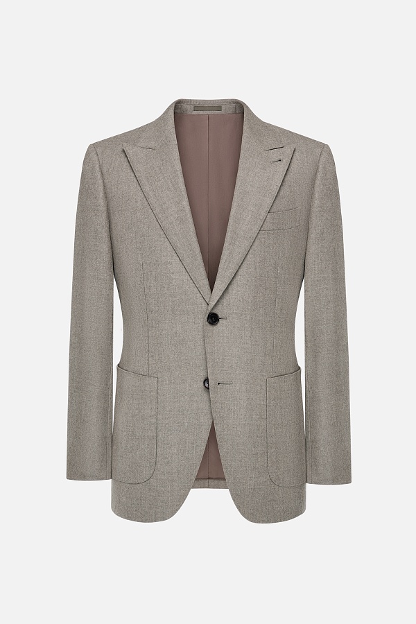 Пиджак коричневого цвета