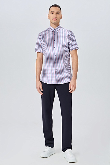 Темно-синие брюки