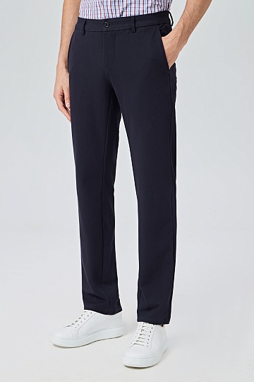 Темно-синие брюки